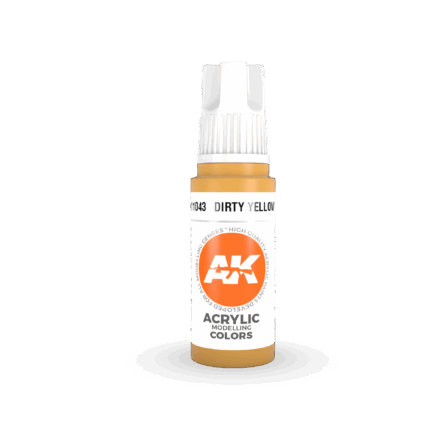 Dirty Yellow AK11043 AK Interactive