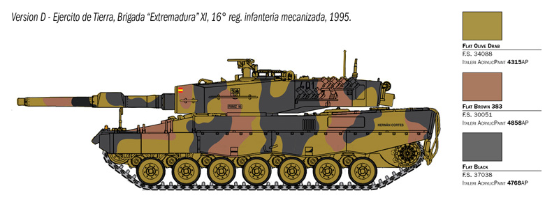 Leopard 2A4 - 1:35 3