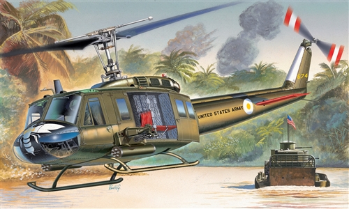 Helicóptero UH-1D Iroquois - Italeri 1:72 2