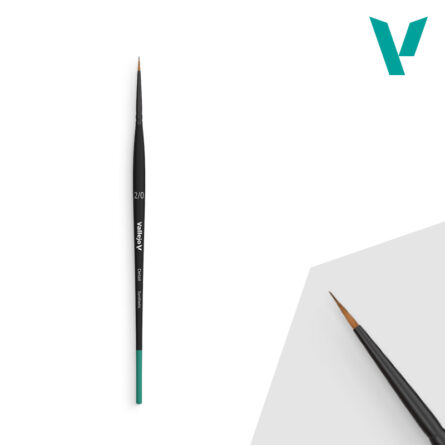 Pincel Detail Vallejo Nº 2/0 B02020 – Sintético Redondo