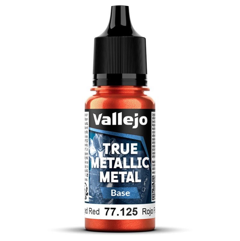 Vallejo TMM Rojo Forjado 77125 – Pintura Metálica