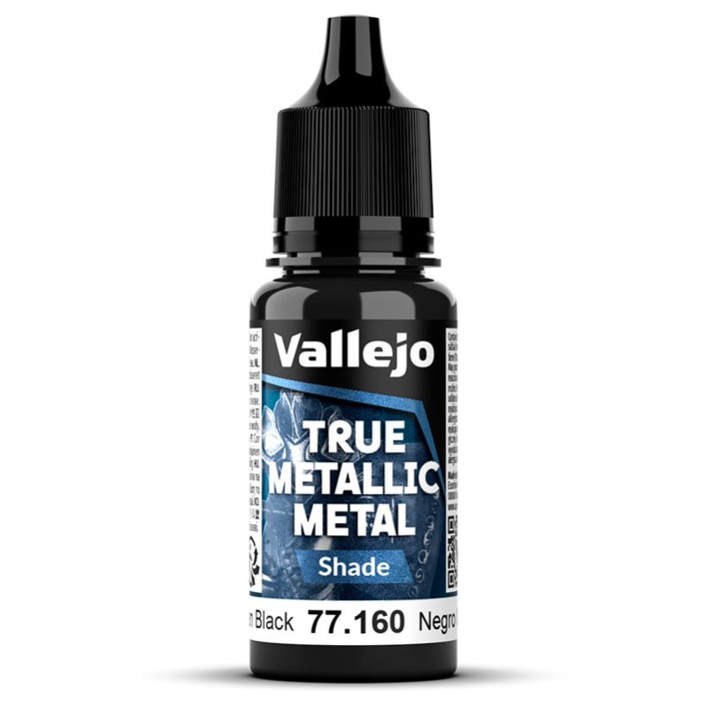 Vallejo TMM Negro Obsidiana 77160 – Pintura Metálica