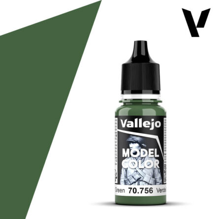 Vallejo Model Color 70756 Verde Splinter - Pintura Acrílica